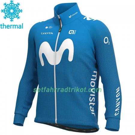 Radtrikot Winter 2020 Movistar Team N001